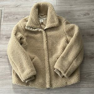 H&M Sherpa full zip jacket